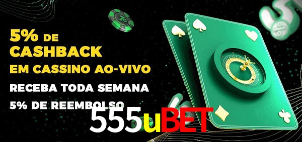 Promoções do cassino ao Vivo 555ubet